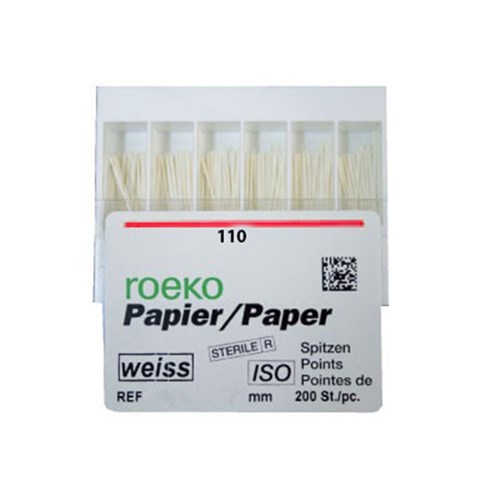 RO-PPTC110 - ROEKO Top Colour Paper Points Size 110 Red